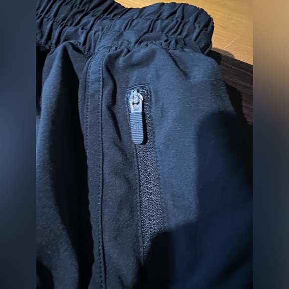 Lululemon black running shorts. - Picture 2 of 6